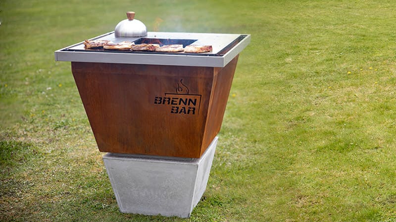 Die Brenn-Bar – Outdoorküche, Feuerschale und Designobjekt von BK Forchtenstein 
